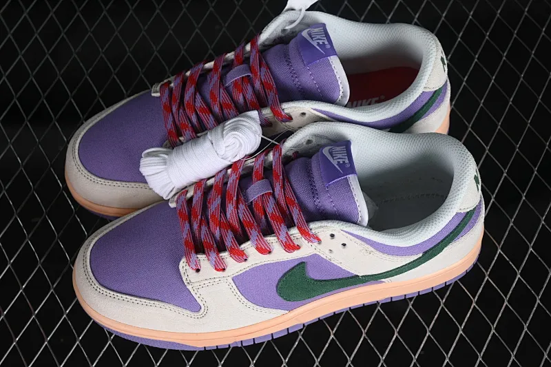 All Categories Nk SB Dunk Series Nk SB Dunk Low Low-top sneakers Nk SB Dunk Low Taro Purple Black Hook Low-top casual sports skateboard shoes HF5030-030